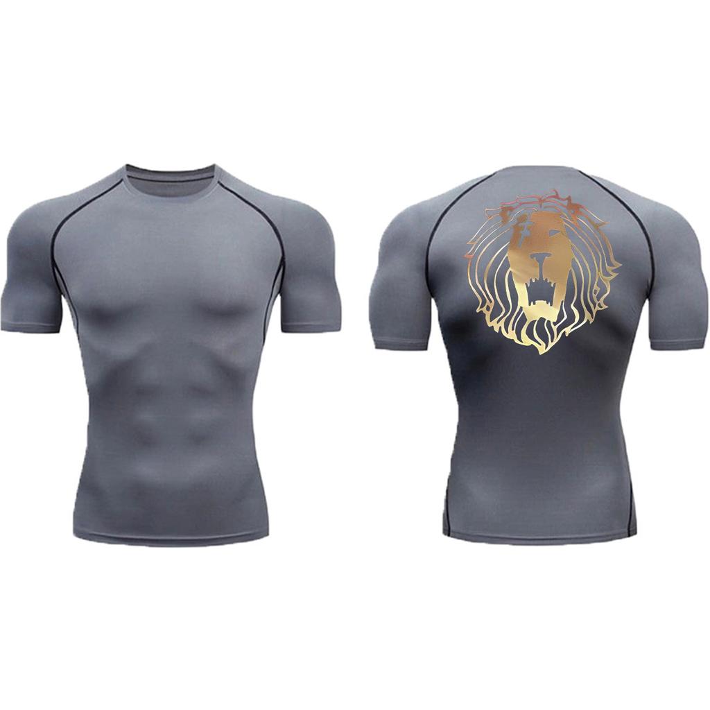 Мужская компрессионная футболка с принтом аниме Nanatsu No Taizai Gym Sport Quick Dry Gym TShirt Fitness Athletic Tee