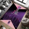 Vibrant Youth Energy carpet Living room and bedroom mats floor mats Fashion Dormitory decoration Protective pad