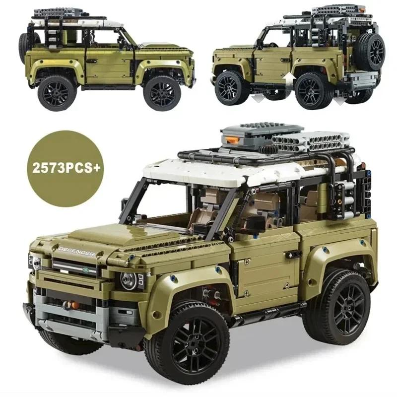 2573pcs Technical 42110 Land Rover Defender Off-road Building Blocks Bricks Puzzle Set Model MOC Vehicle Toys Kids Birthday Gift