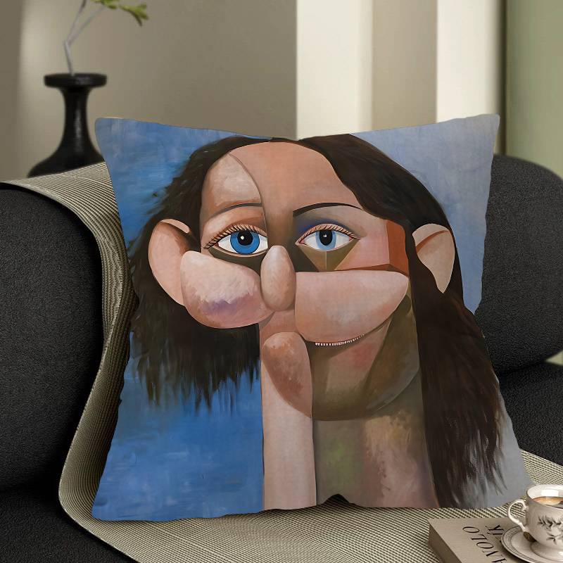 George Condo Art Pillowcases Home Bedding Decorative Pillow Cover Wedding Super Soft Pillow Case