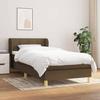Maison Exclusive - Sommier À Lattes De Lit Avec Matelas Marron Foncé 100x200 Cm