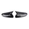 Black Rearview Mirror Cover for 16-21 Honda Civic FK7/FK8