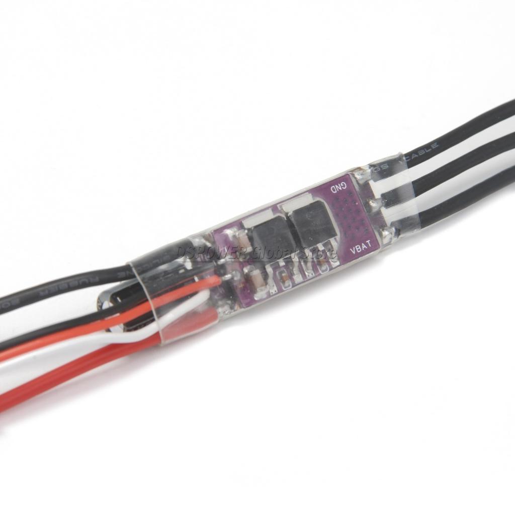 AM32 2-4S 40A ESC 32-bit Electronic Speed Controller Signal Cable Support PWM/DSHOT/Sine for RC Car Crawler Dron Brushless Motor