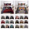 Skull Printed Bedding Set Cover Single Size Microfiber Bed Clothes Design Cool High Quality Bedspreads