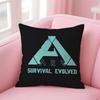 Survival Game Logo AArk Survival Evolved Cushion Cover Pillowcase Short Plush Invisible zipper Room Sofa Cushion Cover