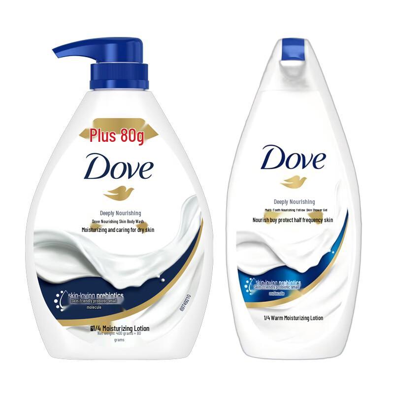 DOVE Набор глубоко питающих гелей для душа