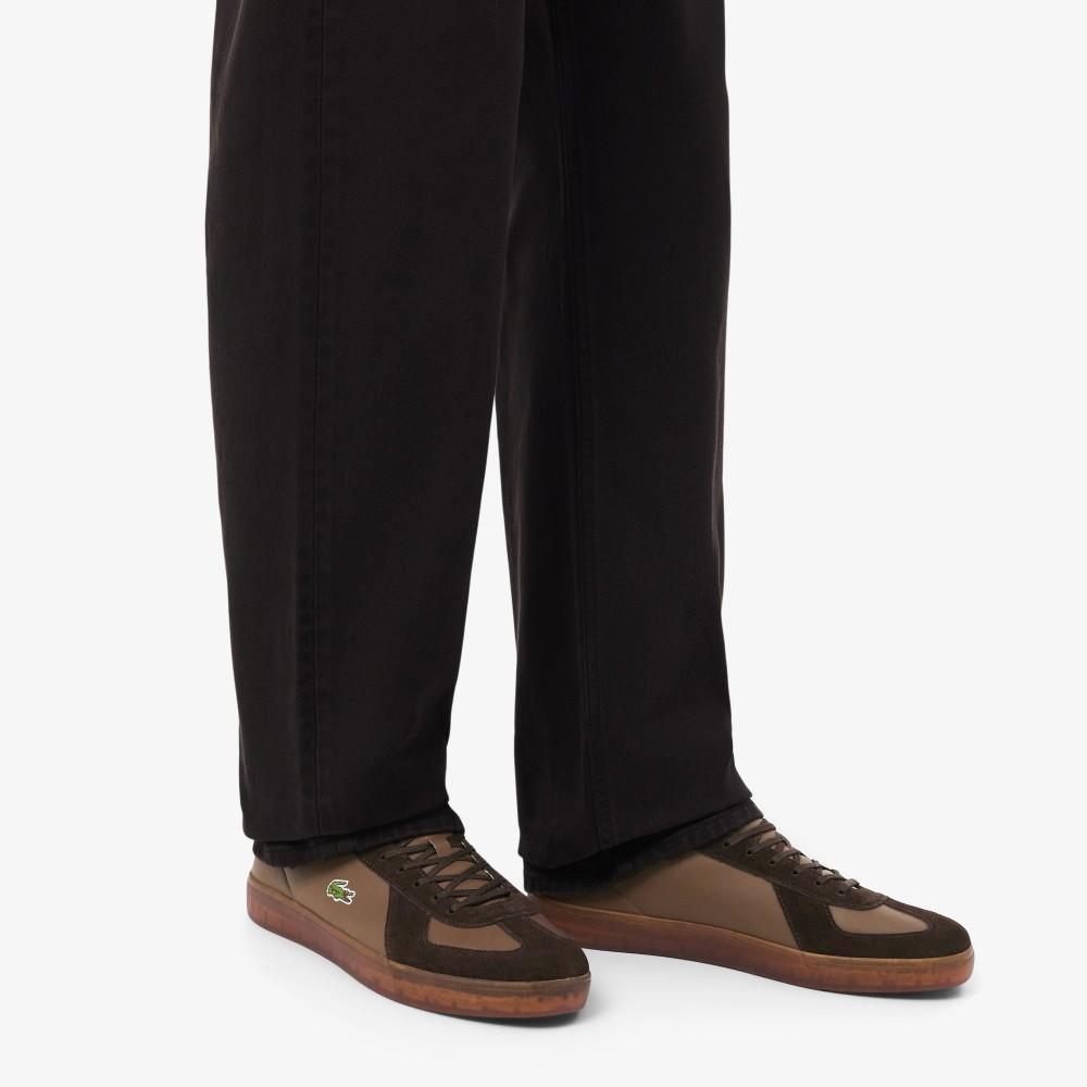 Lacoste Мужские кожаные кроссовки Baseshot Pro RZ7077M56G031
