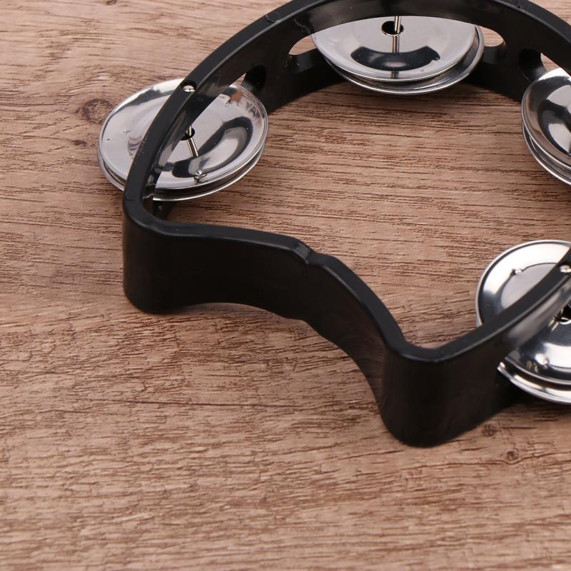 Детский сад Ручной тамбурин Металлические колокольчики Пластиковый погремушка Мяч Перкуссия Ktv Вечеринка Детская игра Игрушка Музыкальный инструмент