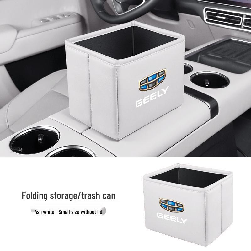 Geely Car Storage Box & Folding Trash Can for Xingyue L, Xingyuan Xingrui, and Dihao Boyue Pro