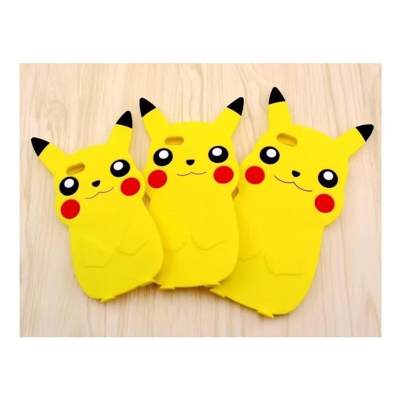 Pikachu Silicone Phone Case For Iphone 5 6 Plus With Drop Protection And Stress Relief