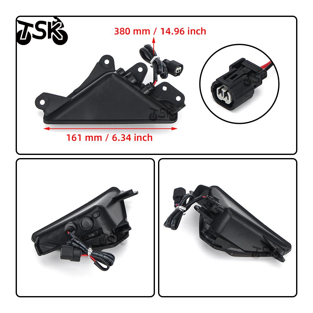 LED Turn Signals Indicator Blinker Flasher Light Steering Lamp For Kawasaki Ninja ZX-4R ZX-4RR Ninja650 ZX4R ZX4RR 2023 2024