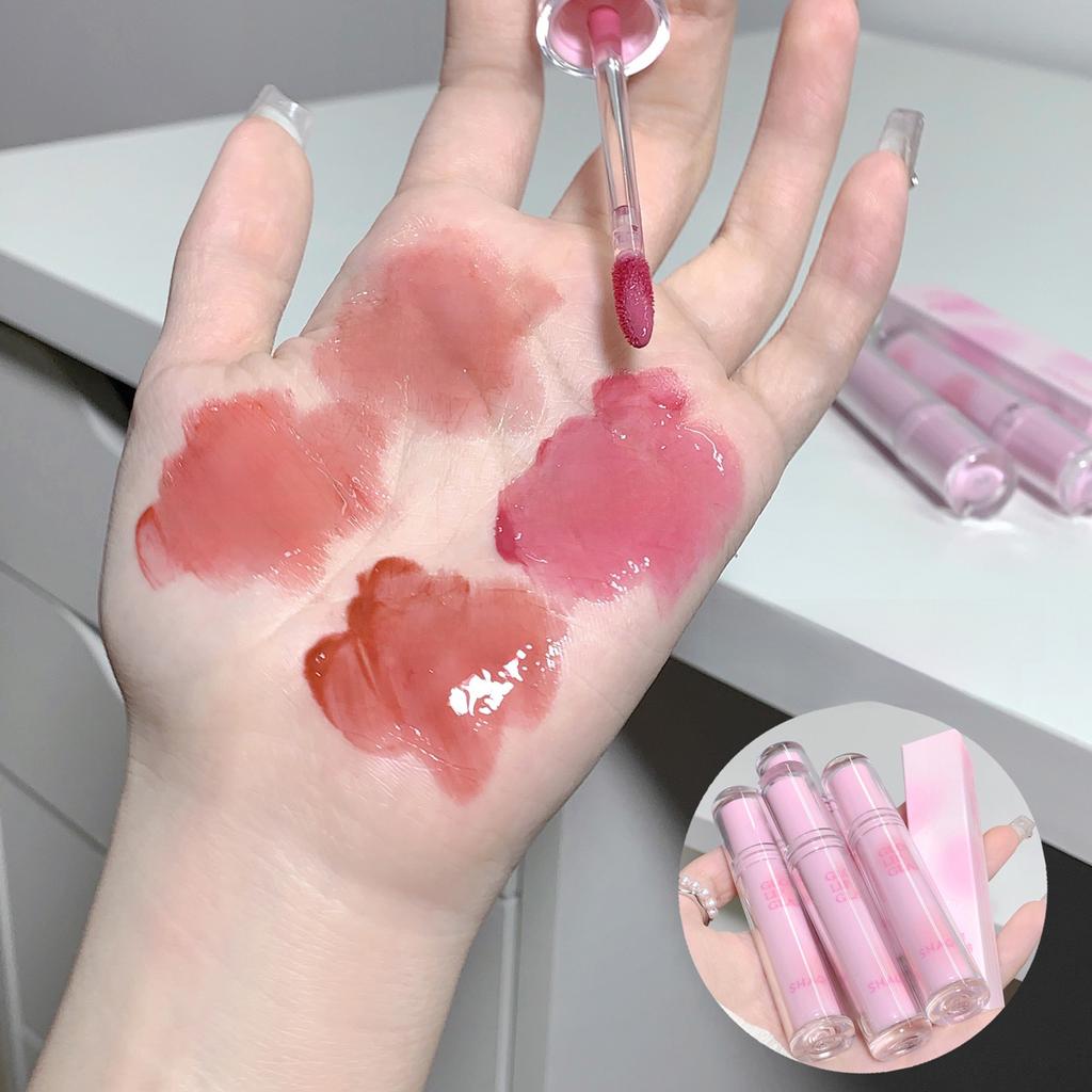 Rundudu Lip Glaze: Moisturizing Mirror-Shine Lip Gloss for a Plump, Hydrated Pout