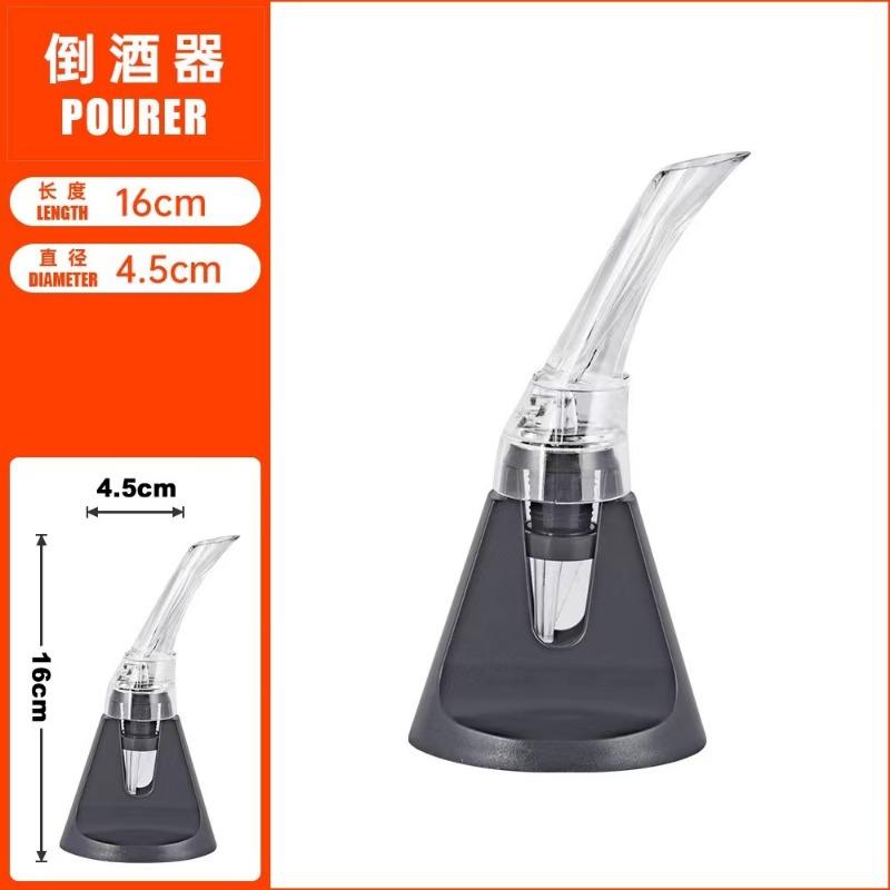 New Magic Wine Decanter Red Wine Aerating Pourer Spout Decanter Wine Aerator Quick Aerating Pouring Tool Pump Portable Filter 7