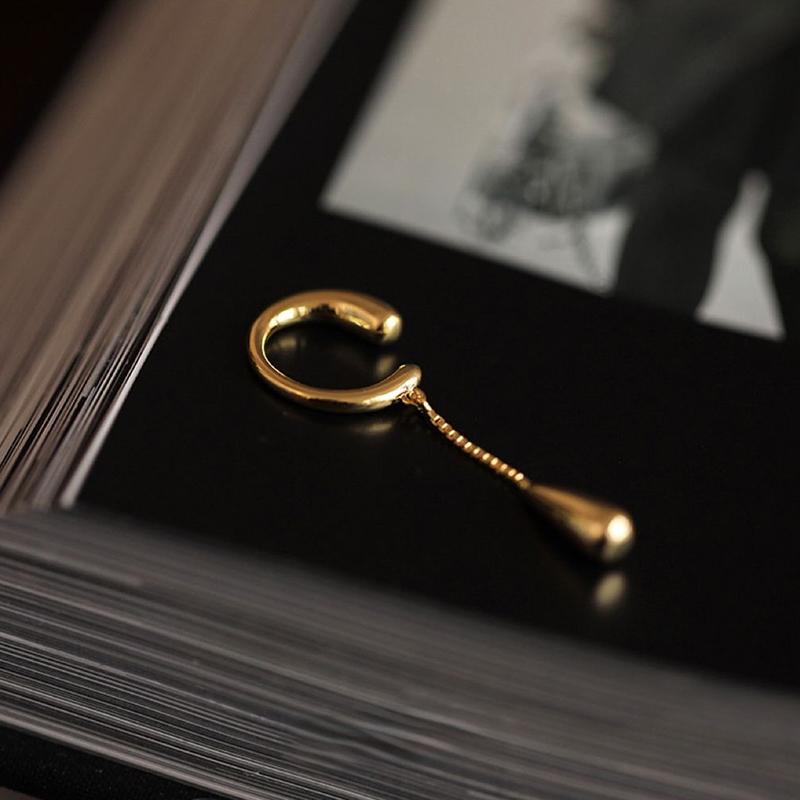 Простая Личность Кисточка Свисающая Подвеска Клипса На Мочку Уха Новая Женственная Изысканная Вечеринка Аксессуары