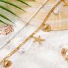 Boho Sexy Fashion Layered Tassel Starfish Waist Belly Chain Women Summer Beach Sea Turtle Conch Shell Pearl Body Chain Jewelry