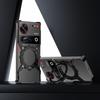 For ZTE Nubia Z70 Ultra 5G Case Magnetic Kickstand Aluminum Alloy+PC Bumper Phone Cover Heat Dissipation