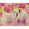 DIY 5D Diamond Painting White Swan Animal Diamond Mosaic Cross Stitch Kit Diamond Embroidery Wall Home Decoration Art