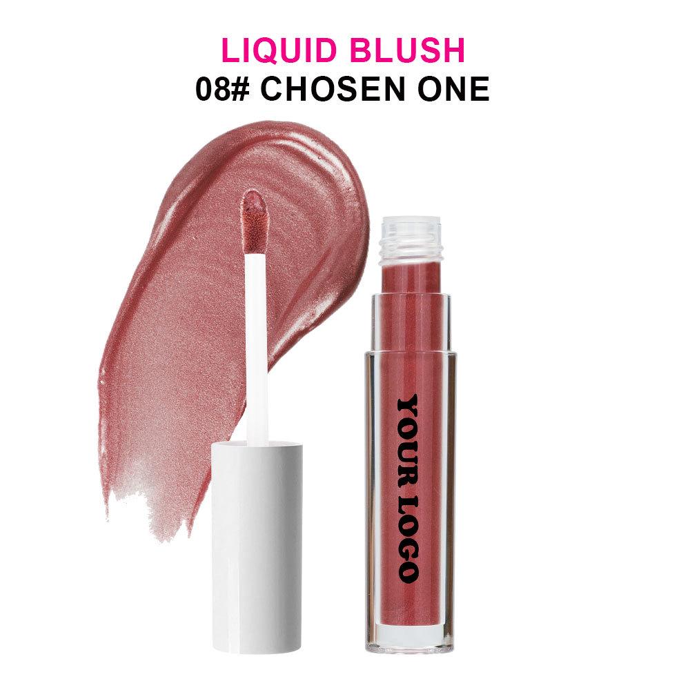 Стойкие водостойкие жидкие румяна: Матовый и мерцающий, Не выцветающий, Пигментированный