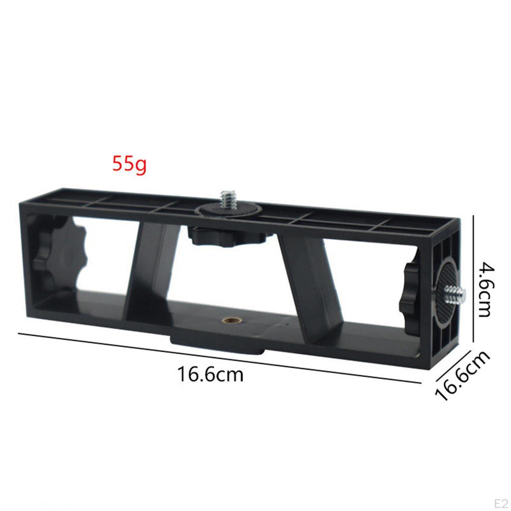 Адаптер держателя для телефона с резьбой 1/4 дюйма, 3-позиционный зажим для фотооборудования для селфи