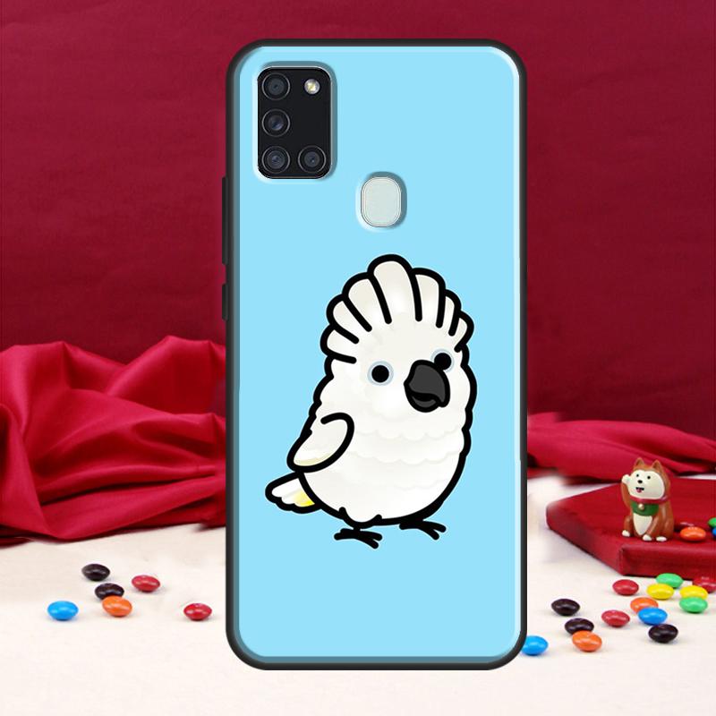 Parrot Bird Case For Samsung Galaxy A34 A54 A14 A12 A52 A22 A32 A42 A72 A13 A33 A53 A50 A51 A71 Coque