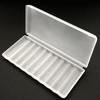 Portable Plastic Battery Case Cover Holder Storage Box For 10Pcs Aaa Batteries