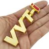 RE02Metal Alloy VVTi Logo Chrome Silver Strip Car Fender Sticker Side Emblem Badge for TOYOTA Camry COROLLA YARiS Ralink REIZ CROWN