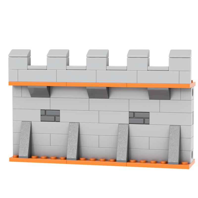 Walls Medieval Middle Age Building Blocks Toy Collection Kids Assembly Classic Brick Souvenir Decoration Horse Shed