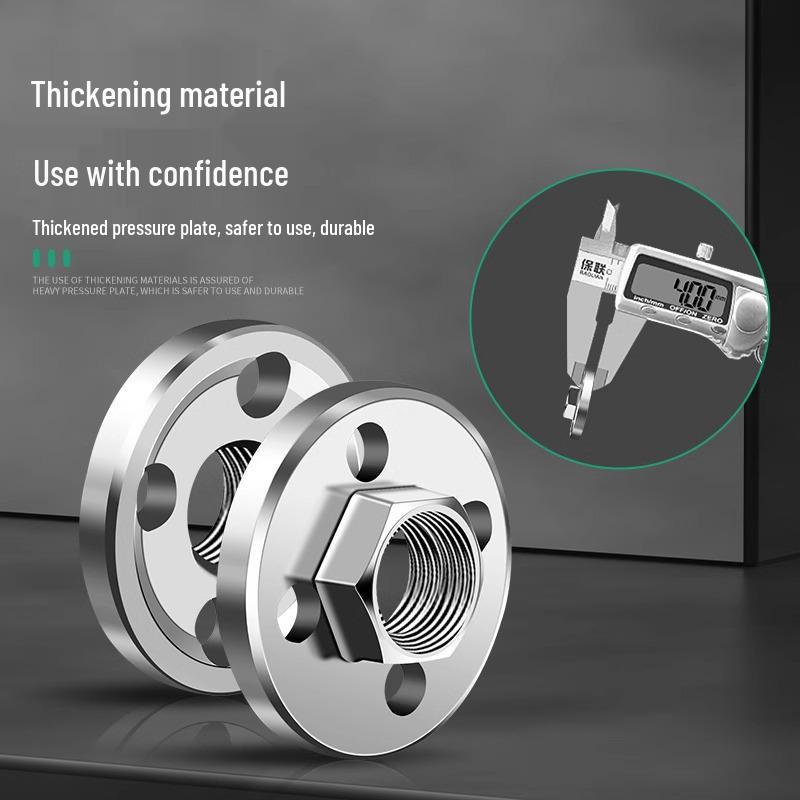 Универсальная крышка фланца и гайка для угловой шлифмашины (УШМ) для полировки и резки