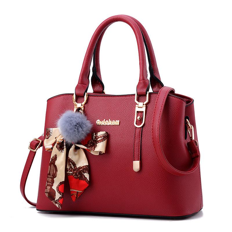 Hot Selling Women's New Fashion Large Capacity Handbag Korean Style Simple Middle-aged Women's Mom Bag