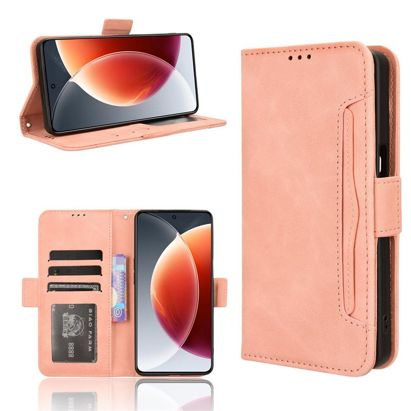 Кожаный флип-чехол для Tecno Camon 30 Premier [Doka Slot Flip Leather Case] Противоударный бампер
