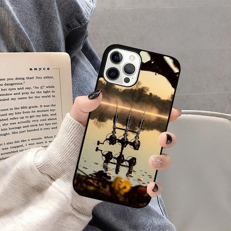 Чехол для телефона с рыбой карпом для iPhone 17 Air 16 15 14 plus 11 12 13 Pro Max coque Cover Shell