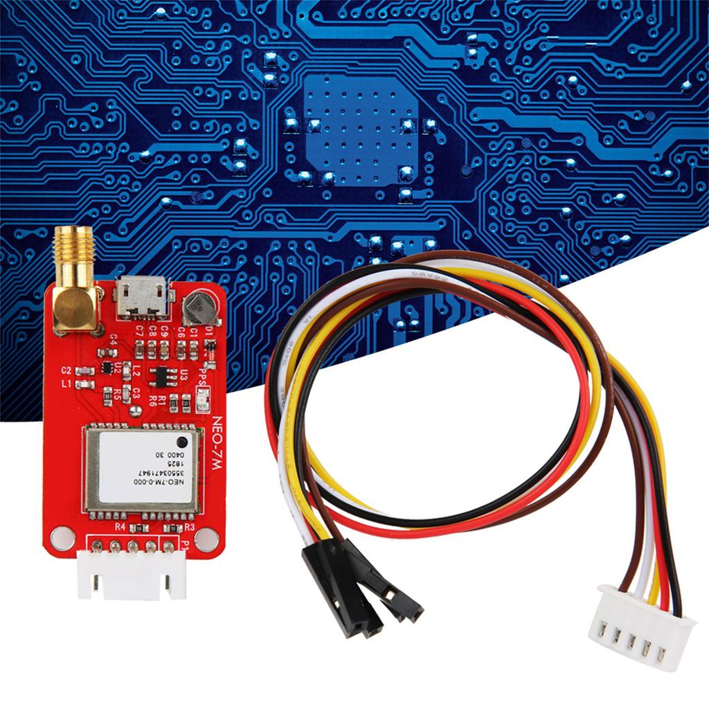 GPS Module Satellite Positioning Board Serial Communication Carrier Ceramic Antenna