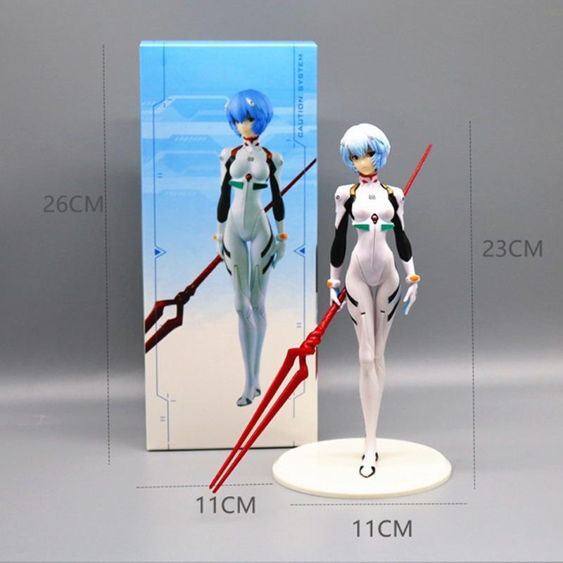 Neon Genesis EVANGELION Animation Figura Eva Ayanami Rei POLYVINYL CHLORIDE Figura De Accin Juguetes High Quality