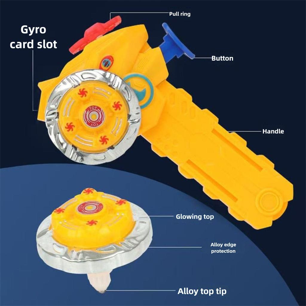 Plastic Bey Battling Top Spinning Burst Gyro Toy Creative Spinning Top for Kids Ages 8 and Up
