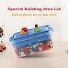 Stackable Children's Toy Organizer Transparent Particle Holder Sealed Storage Jars  Household