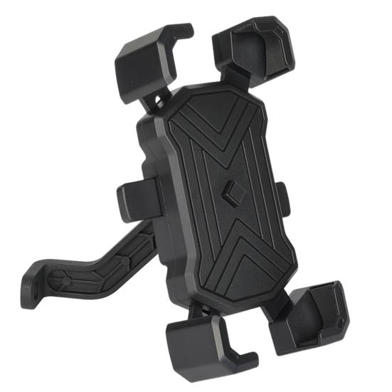 Держатель для телефона на велосипеде Противоударный фиксатор с нескользящим зажимом с четырьмя когтями Крепление для мобильного телефона на электрическом велосипеде Навигационный кронштейн