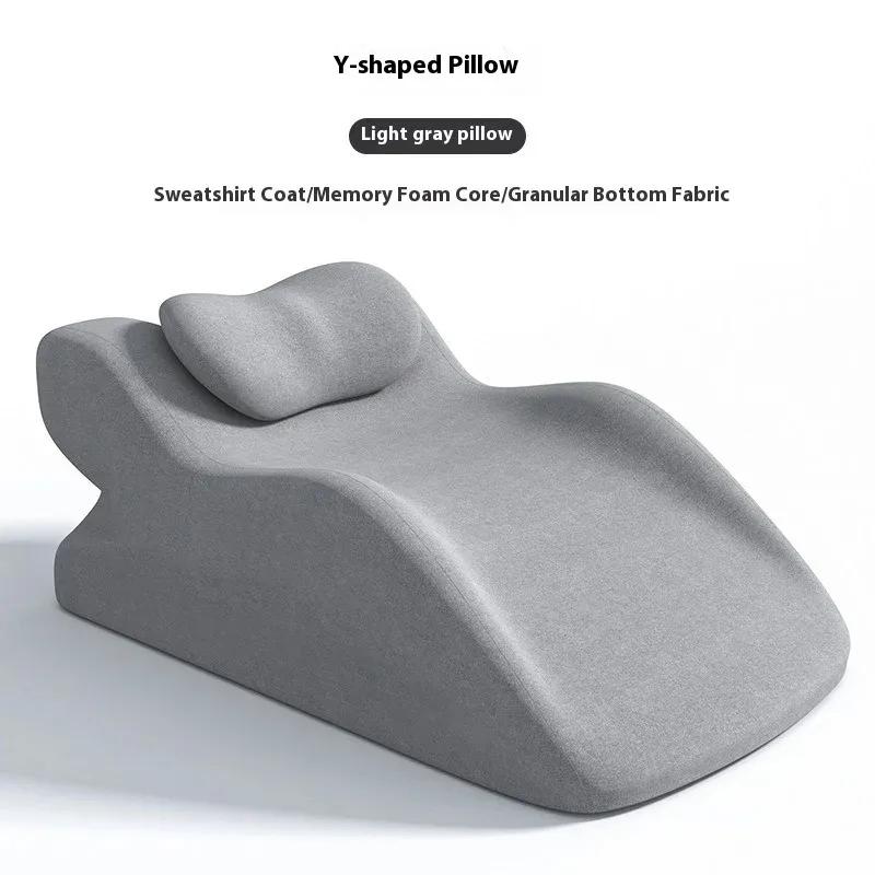 Multifunctional Prone Pillow, Face‑Down Support Bed Cushion for Lying Sleeping Reading Mobile Phone Use Home Relaxation