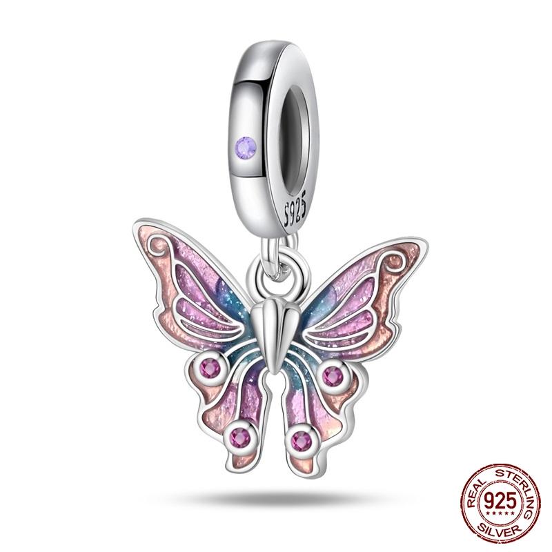 New Copper Cactus Flower Bird Bear Pony Bag Charms Beads Fit Charms Brand Original Bracelet Diy Fine Jewelry Gift