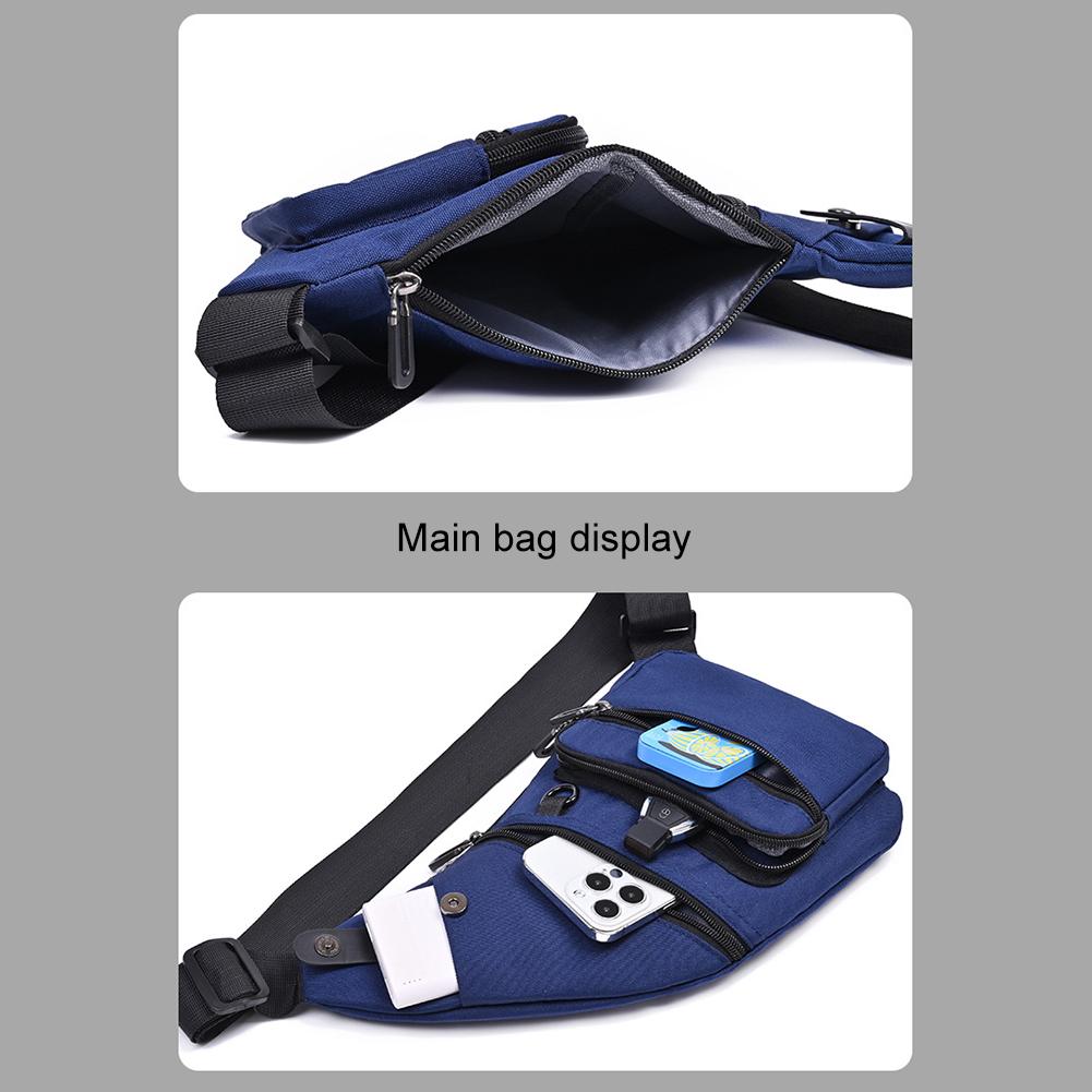 Противоугонная дорожная сумка, сумка через плечо, большая вместительная сумка через плечо с регулируемым ремнем, водонепроницаемая для бега, пешего туризма