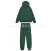 Mens Womens Vintage Streetwear Hoodie Set Oversized Cotton Pullover Sweatshirt Casual