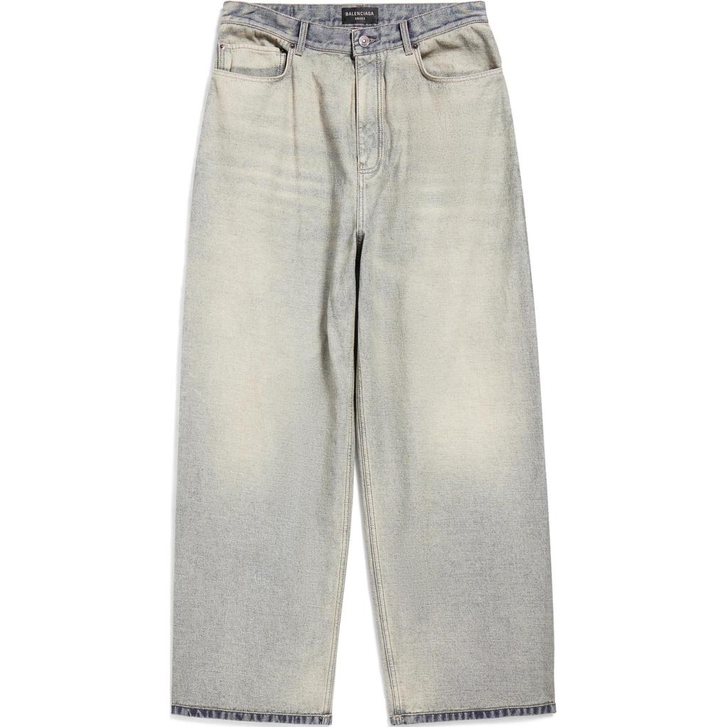 Balenciaga Mid-Waisted Baggy Jeans 773758TDW154209-