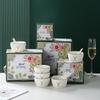 Керамическая миска и ложка - Подарочная коробка-сувенир к мероприятию по запуску компании