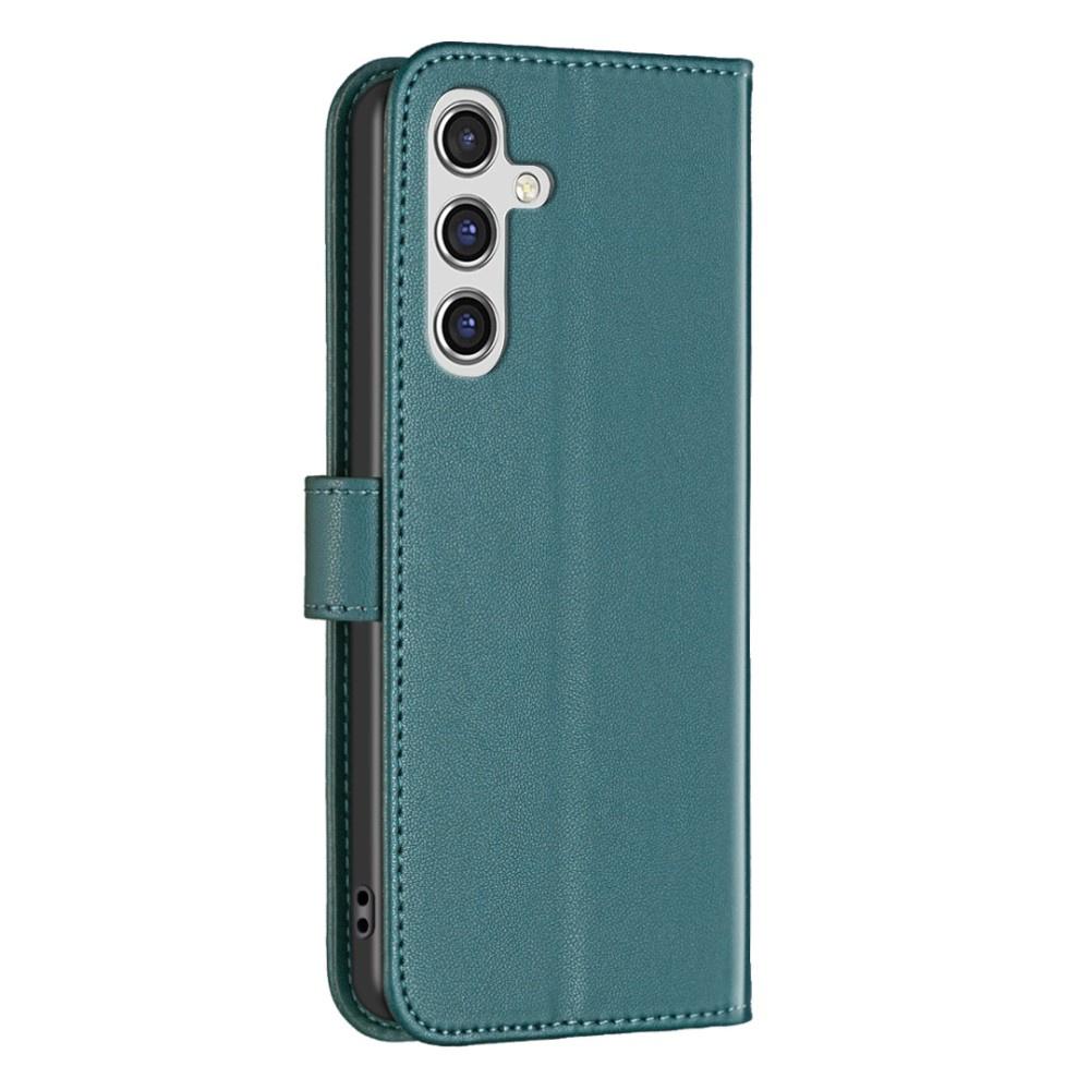Flip case for Samsung Galaxy A55 5G, BINFEN Wallet, green