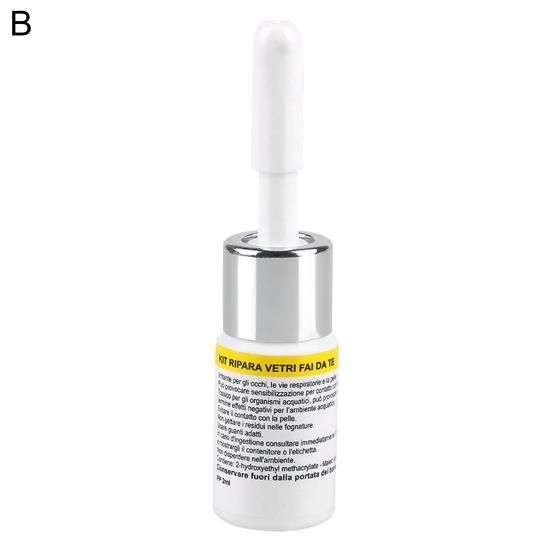 Жидкость для ремонта лобового стекла Набор для ремонта автомобильного стекла Жидкость для ремонта трещин на лобовом стекле