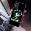 Handball Sport Phone Case For Xiaomi Poco X7 X6 X5 Pro F7 Ultra Redmi 15C 15 13 13C 12 12C 10 10A 10C 9 9A 9C 9T Shell Poco X7 X