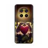 Phone Cases for Honor Magic7 Pro 5G Case Protector Heart Painted Soft Silicon TPU Bumper for Honro MAGIC 7 7Pro Cover Magic7Pro