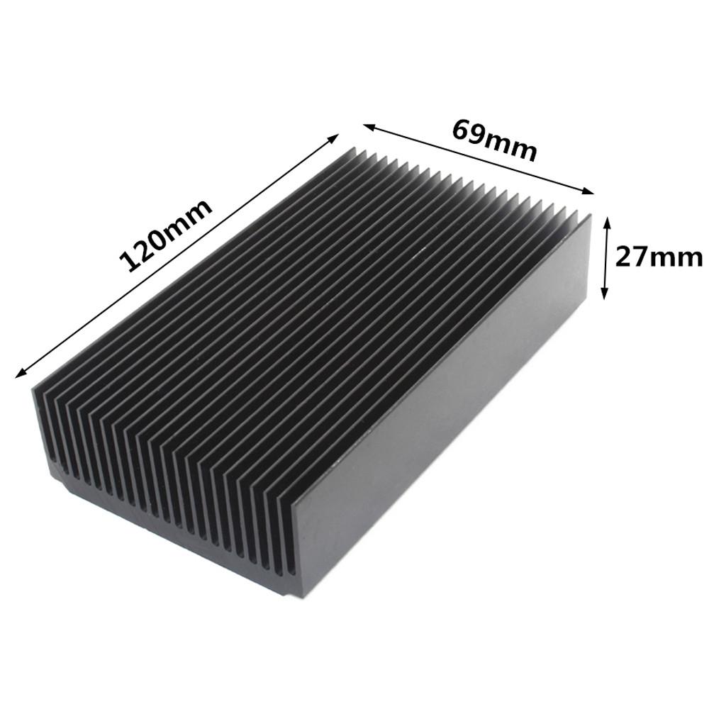 Extruded Aluminum Heatsink Radiator Heat Sink Cooler for LED Electronic Chip LCD Integrated Circuit Cooling Heat Dissipation