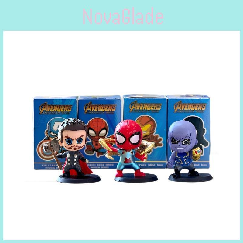 Marvel The Avengers Superhero Pvc Statues With Display Box For Kids And Fans