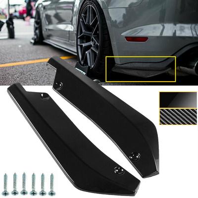 Универсальный сплиттер заднего бампера, 2 шт., для Dodge Charger SXT SRT Challenger 2000-2022, боковой спойлер, диффузор Canards, автомобиль