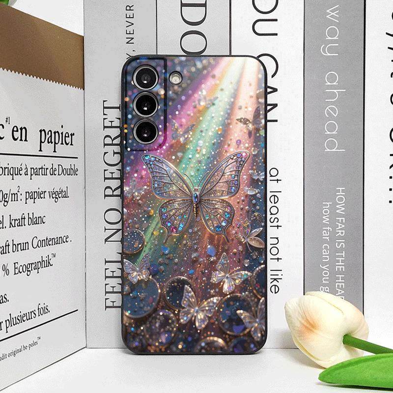 Роскошный Чехол для Телефона с Рисунком Бабочки и Цветы для OnePlus 12 13R 11 10 9 8 Pro Nord 4 N100 CE3 ACE2 ACE3 5G Мягкий Силиконовый Чехол